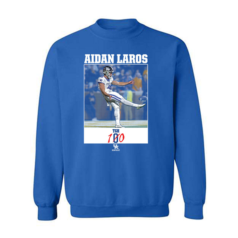 Kentucky - NCAA Football : Aidan Laros - TGH Crewneck Sweatshirt-0