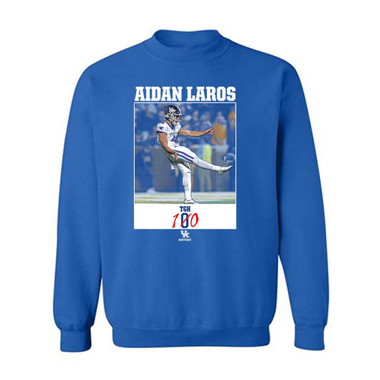 Kentucky - NCAA Football : Aidan Laros - TGH Crewneck Sweatshirt-0