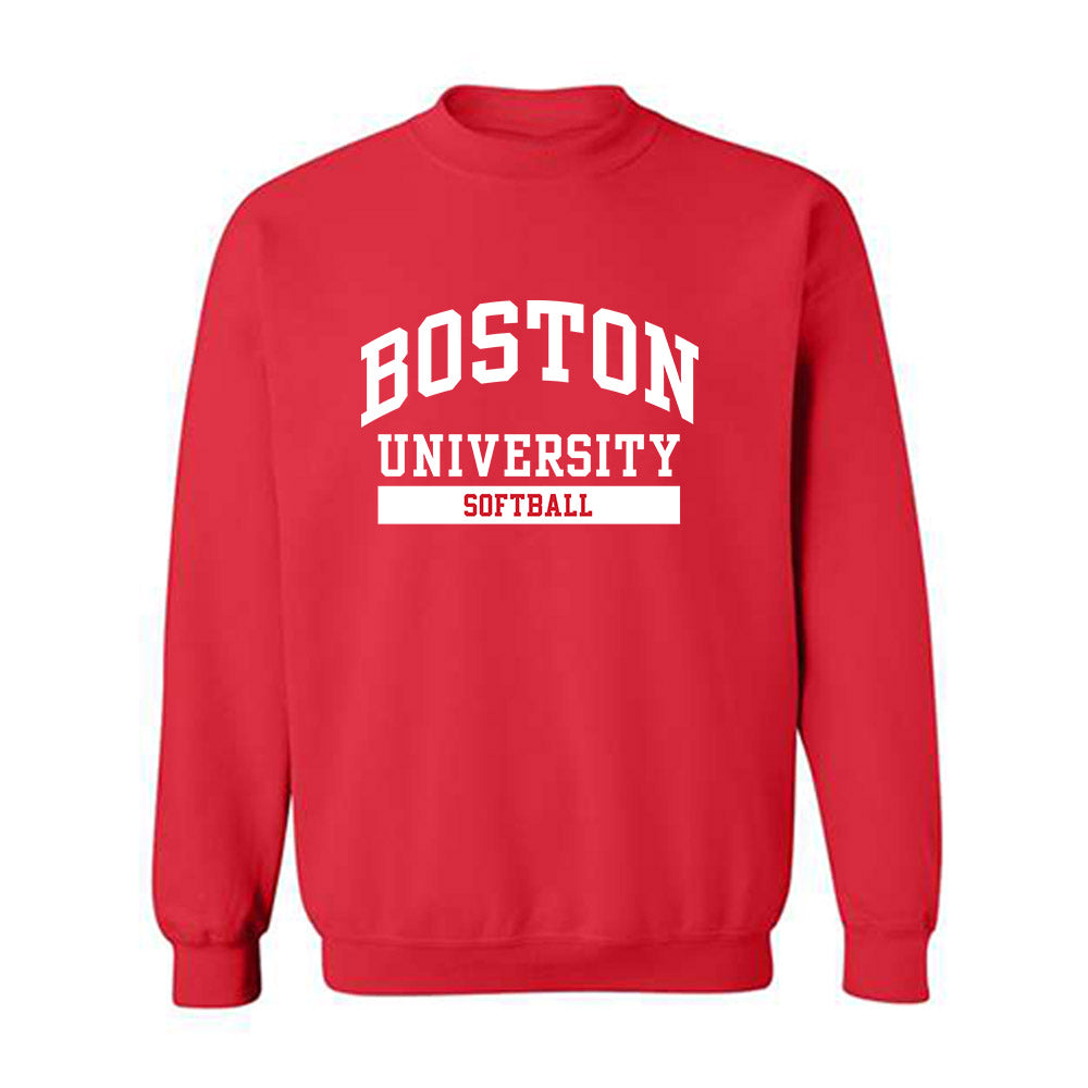 BU - NCAA Softball : Kyomi Apalit - Classic Shersey Crewneck Sweatshirt-0