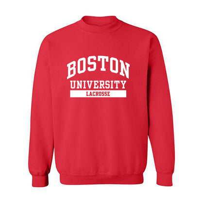 BU - NCAA Men's Lacrosse : Sam Burns - Classic Shersey Crewneck Sweatshirt-0