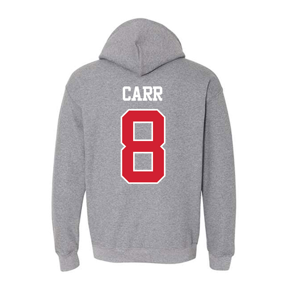 BU - NCAA Men's Basketball : Peter Carr - Classic Shersey Hooded Sweatshirt-1
