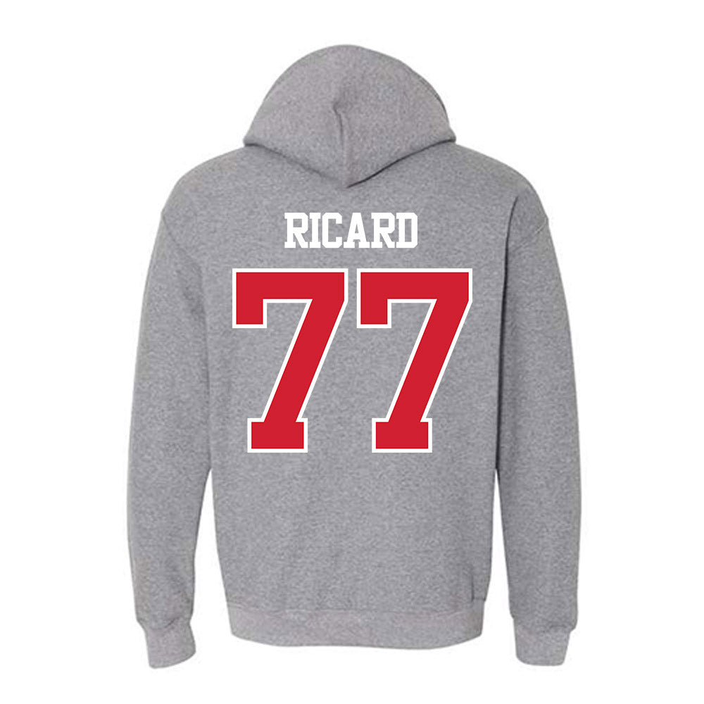 BU - NCAA Softball : Kasey Ricard - Classic Shersey Hooded Sweatshirt-1