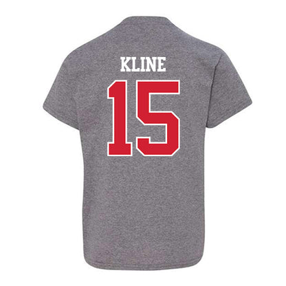 BU - NCAA Softball : Irys Kline - Classic Shersey Youth T-Shirt-1