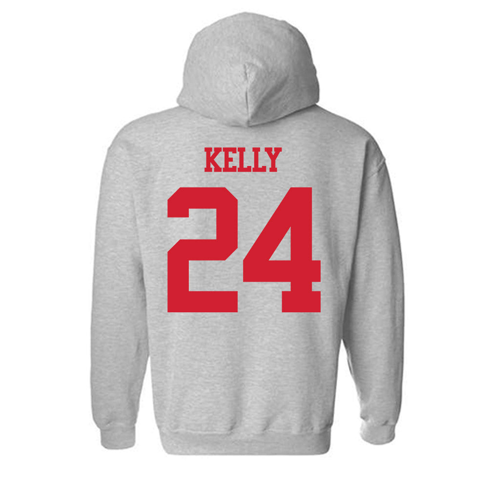 BU - NCAA Women's Ice Hockey : maeve kelly - Classic Shersey Hooded Sweatshirt-1