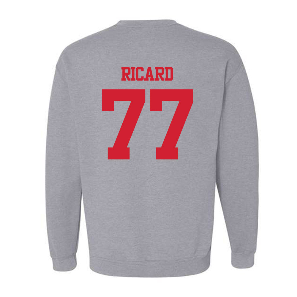 BU - NCAA Softball : Kasey Ricard - Classic Shersey Crewneck Sweatshirt-1