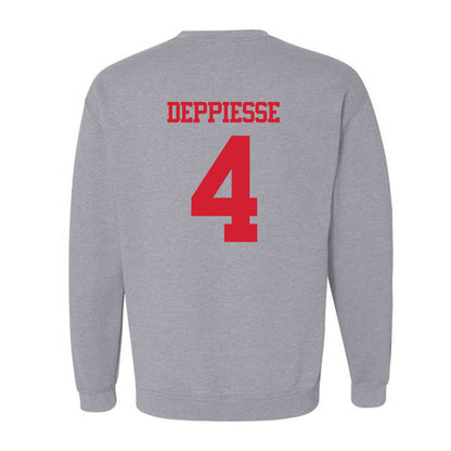 BU - NCAA Softball : Brooke Deppiesse - Classic Shersey Crewneck Sweatshirt-1