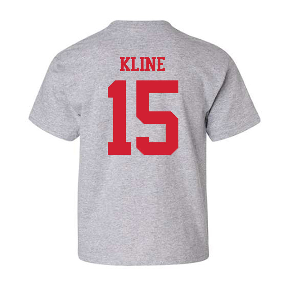 BU - NCAA Softball : Irys Kline - Classic Shersey Youth T-Shirt-1