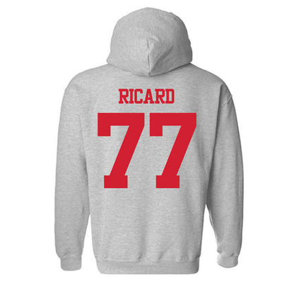 BU - NCAA Softball : Kasey Ricard - Classic Shersey Hooded Sweatshirt-1