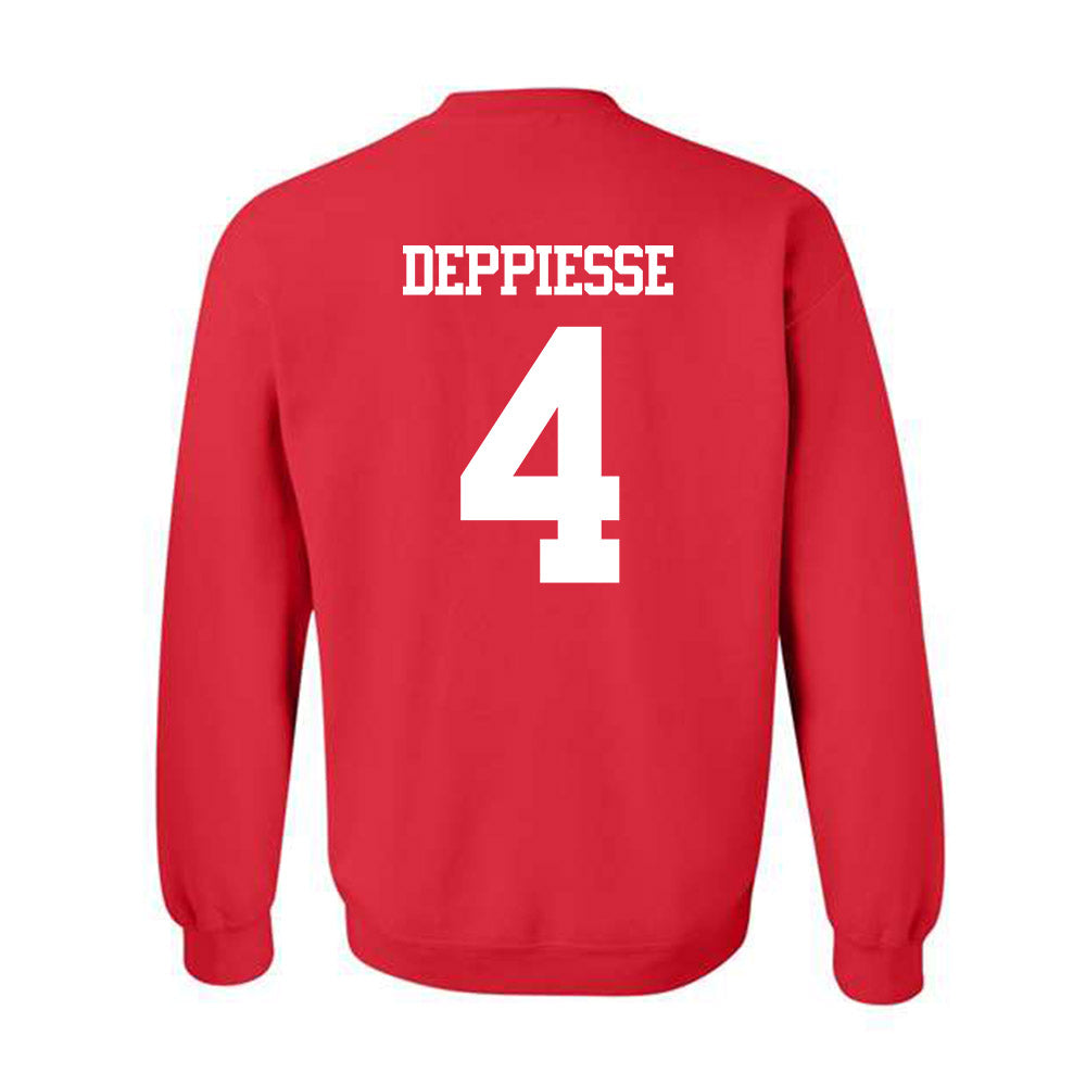 BU - NCAA Softball : Brooke Deppiesse - Classic Shersey Crewneck Sweatshirt-1