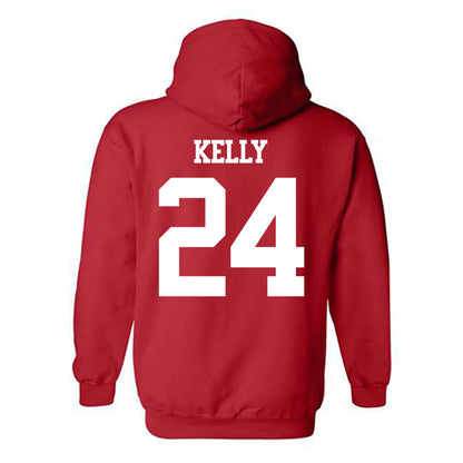 BU - NCAA Women's Ice Hockey : maeve kelly - Classic Shersey Hooded Sweatshirt-1
