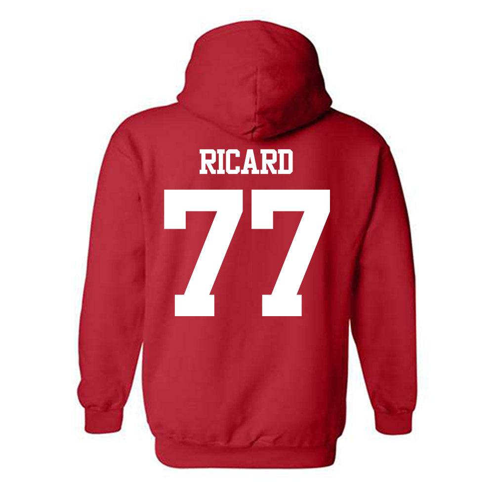 BU - NCAA Softball : Kasey Ricard - Classic Shersey Hooded Sweatshirt-1
