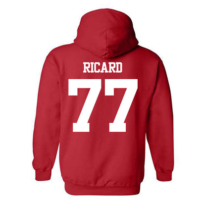 BU - NCAA Softball : Kasey Ricard - Classic Shersey Hooded Sweatshirt-1