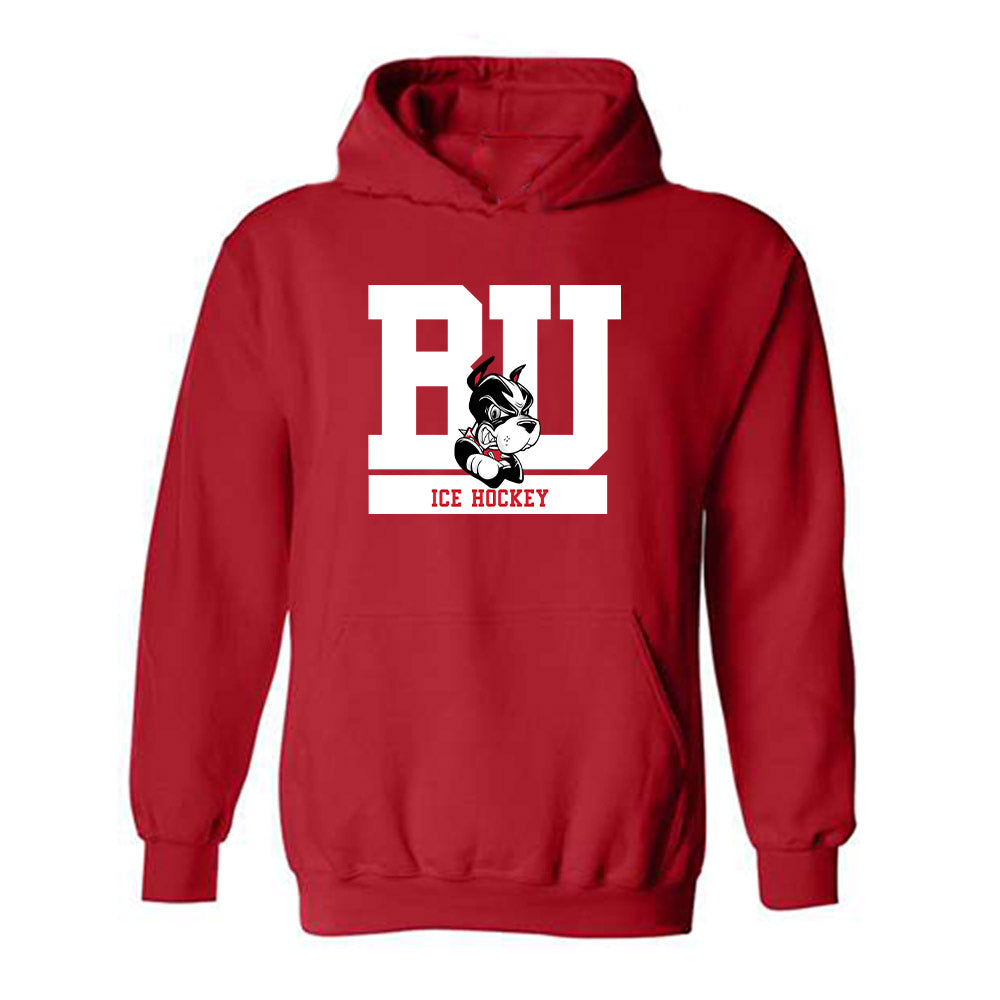 BU - NCAA Women's Ice Hockey : maeve kelly - Classic Shersey Hooded Sweatshirt-0