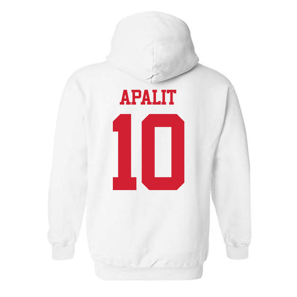 BU - NCAA Softball : Kyomi Apalit - Classic Shersey Hooded Sweatshirt-1