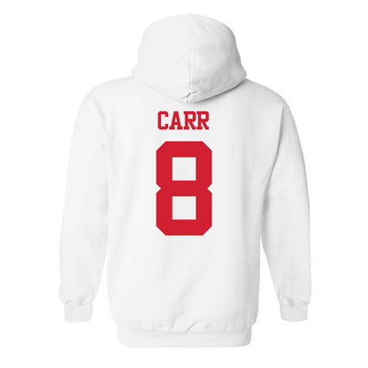 BU - NCAA Men's Basketball : Peter Carr - Classic Shersey Hooded Sweatshirt-1
