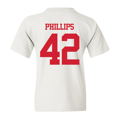 BU - NCAA Men's Lacrosse : Connor Phillips - Classic Shersey Youth T-Shirt-1