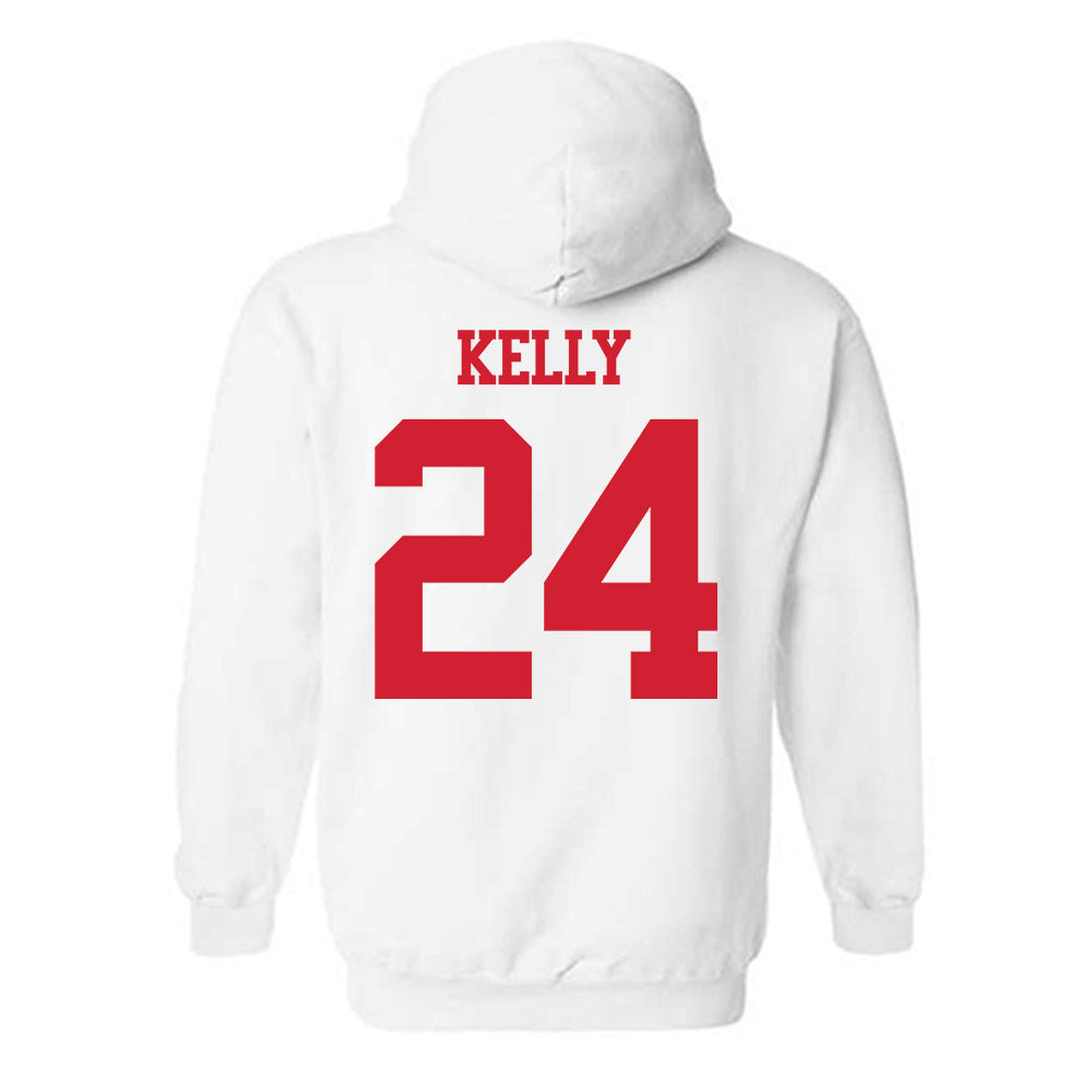 BU - NCAA Women's Ice Hockey : maeve kelly - Classic Shersey Hooded Sweatshirt-1