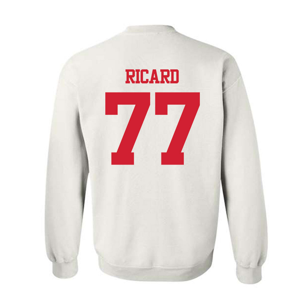 BU - NCAA Softball : Kasey Ricard - Classic Shersey Crewneck Sweatshirt-1