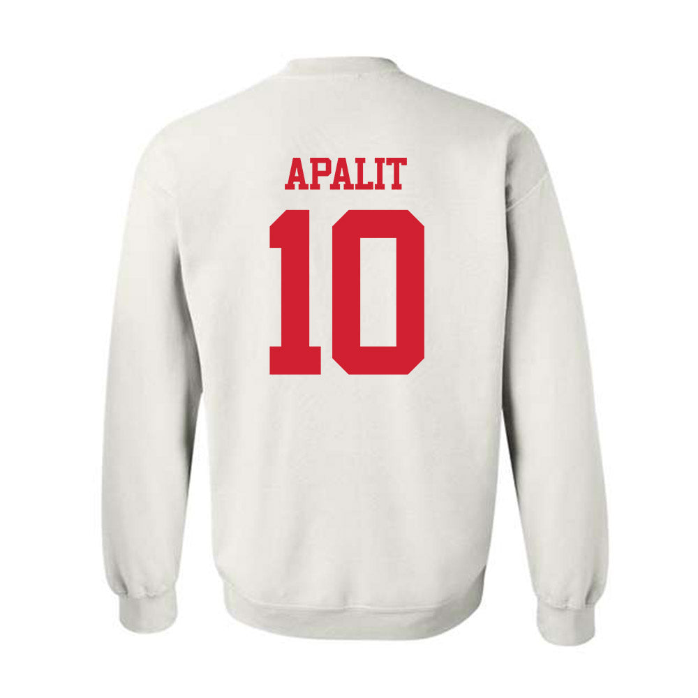 BU - NCAA Softball : Kyomi Apalit - Classic Shersey Crewneck Sweatshirt-1