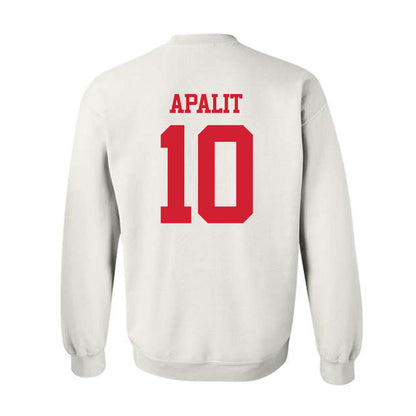 BU - NCAA Softball : Kyomi Apalit - Classic Shersey Crewneck Sweatshirt-1