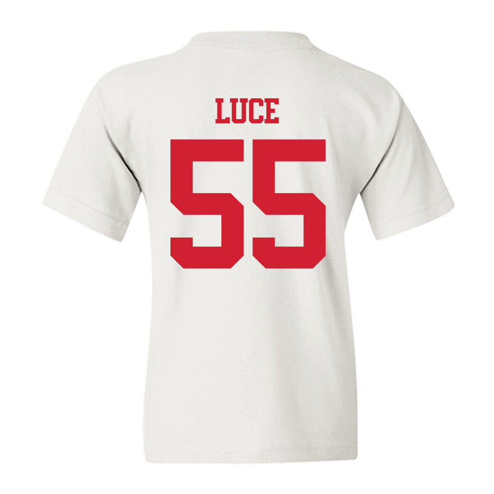 BU - NCAA Men's Lacrosse : Mike Luce - Classic Shersey Youth T-Shirt-1