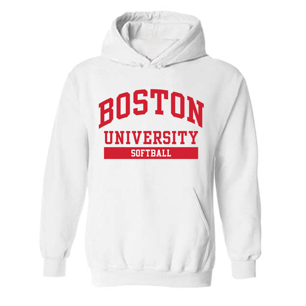 BU - NCAA Softball : Aimee Metz - Classic Shersey Hooded Sweatshirt-0