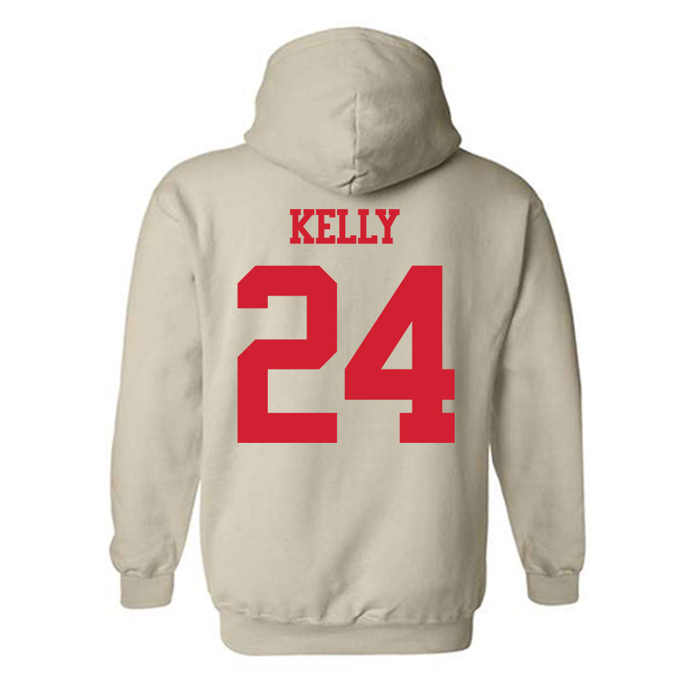 BU - NCAA Women's Ice Hockey : maeve kelly - Classic Shersey Hooded Sweatshirt-1