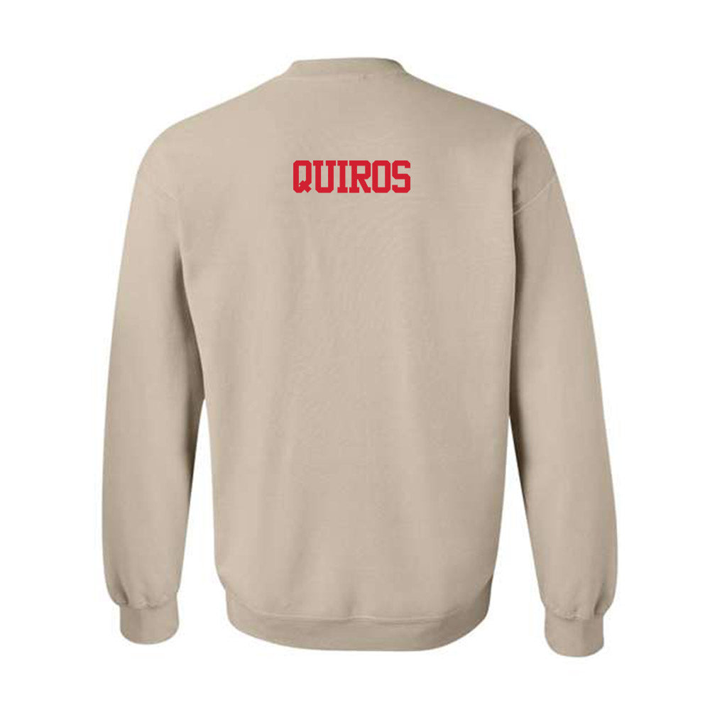 BU - NCAA Men's Tennis : Adrian Quiros - Classic Shersey Crewneck Sweatshirt-1
