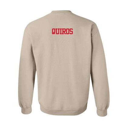 BU - NCAA Men's Tennis : Adrian Quiros - Classic Shersey Crewneck Sweatshirt-1