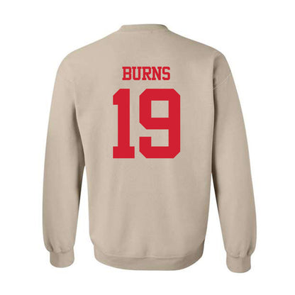 BU - NCAA Men's Lacrosse : Sam Burns - Classic Shersey Crewneck Sweatshirt-1