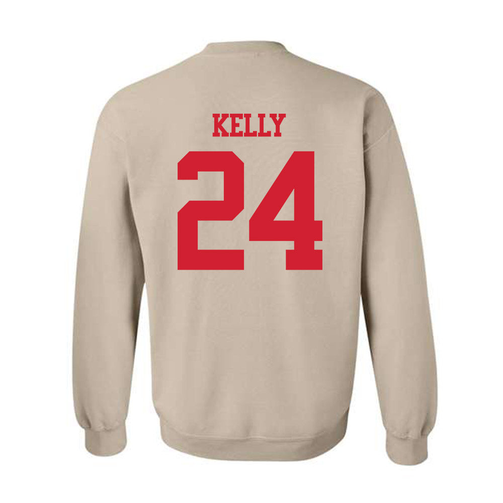 BU - NCAA Women's Ice Hockey : maeve kelly - Classic Shersey Crewneck Sweatshirt-1