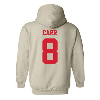 BU - NCAA Men's Basketball : Peter Carr - Classic Shersey Hooded Sweatshirt-1