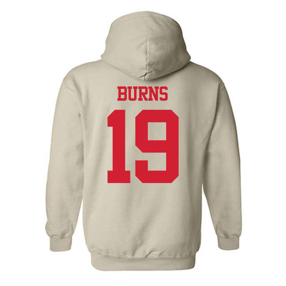 BU - NCAA Men's Lacrosse : Sam Burns - Classic Shersey Hooded Sweatshirt-1