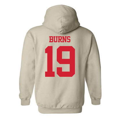 BU - NCAA Men's Lacrosse : Sam Burns - Classic Shersey Hooded Sweatshirt-1