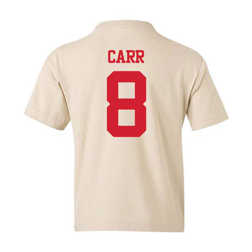 BU - NCAA Men's Basketball : Peter Carr - Classic Shersey Youth T-Shirt-1