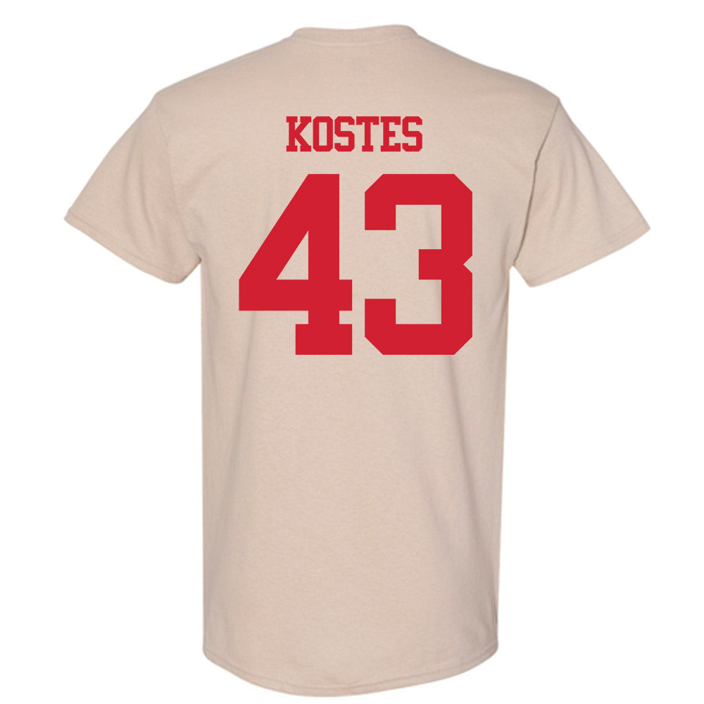 BU - NCAA Men's Lacrosse : Daine Kostes - Classic Shersey T-Shirt-1