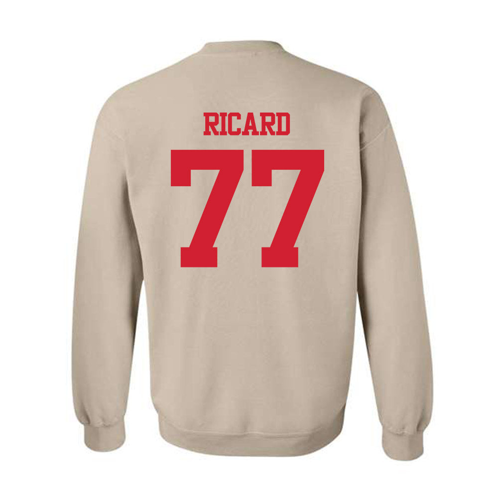 BU - NCAA Softball : Kasey Ricard - Classic Shersey Crewneck Sweatshirt-1