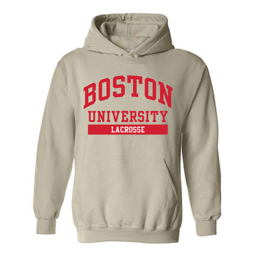 BU - NCAA Men's Lacrosse : Ryan Winters - Classic Shersey Hooded Sweatshirt-0