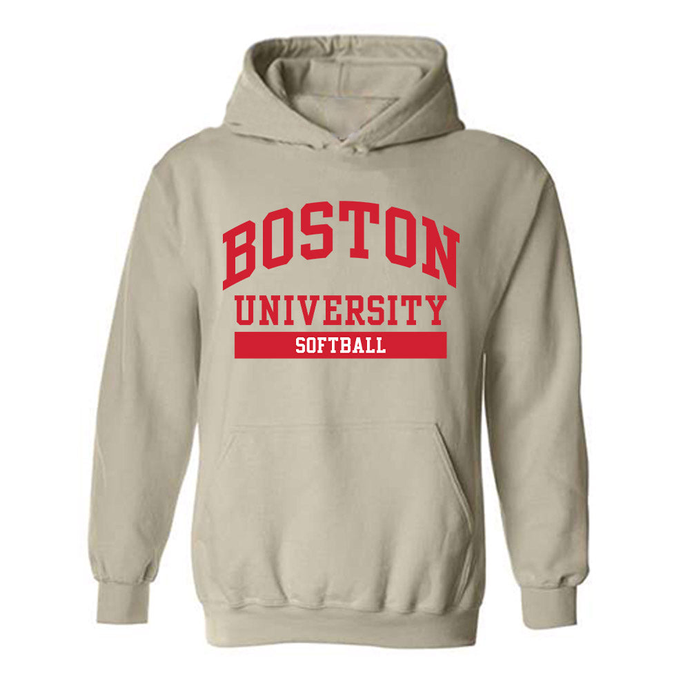 BU - NCAA Softball : Kyomi Apalit - Classic Shersey Hooded Sweatshirt-0