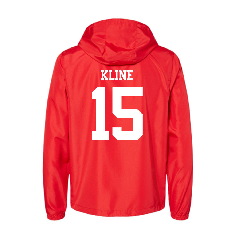 BU - NCAA Softball : Irys Kline - Windbreaker-1