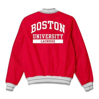 BU - NCAA Men's Lacrosse : Kabran Clark - Bomber Jacket-1