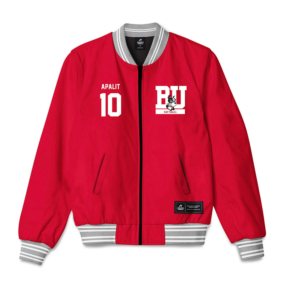 BU - NCAA Softball : Kyomi Apalit - Bomber Jacket-0