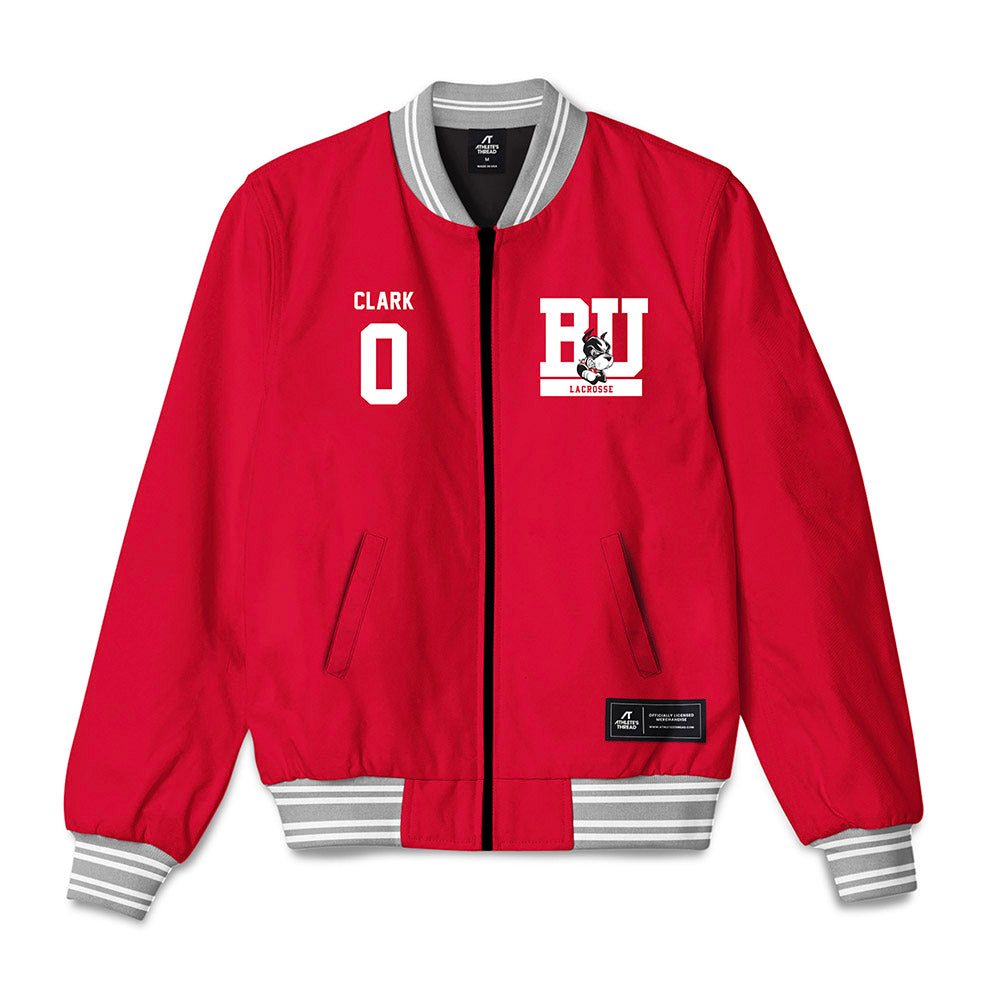 BU - NCAA Men's Lacrosse : Kabran Clark - Bomber Jacket-0