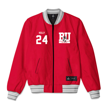 BU - NCAA Women's Ice Hockey : maeve kelly - Bomber Jacket-0