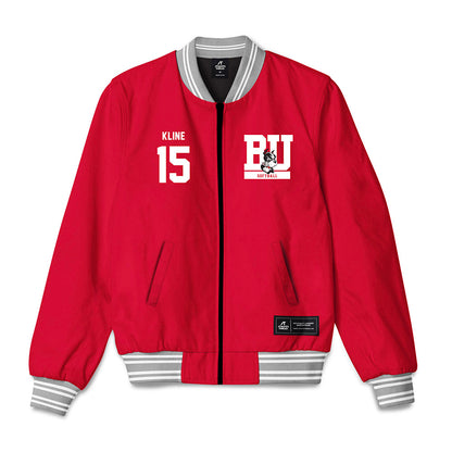 BU - NCAA Softball : Irys Kline - Bomber Jacket-0
