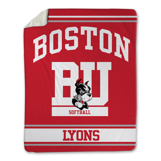 BU - NCAA Softball : Camryn Lyons - Blanket-0