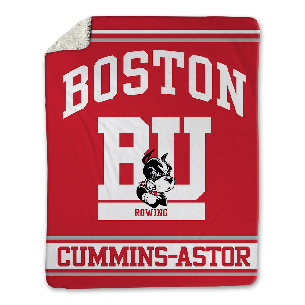 BU - NCAA Women's Rowing : Maria Cummins-Astor - Blanket-0