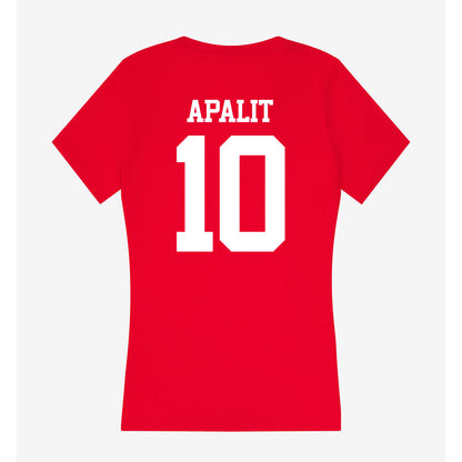 BU - NCAA Softball : Kyomi Apalit - Classic Shersey Women's V-Neck T-Shirt-1