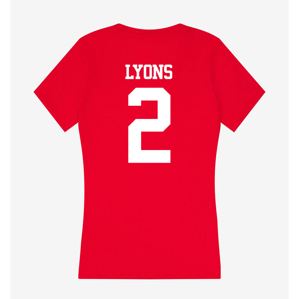 BU - NCAA Softball : Camryn Lyons - Classic Shersey Women's V-Neck T-Shirt-1