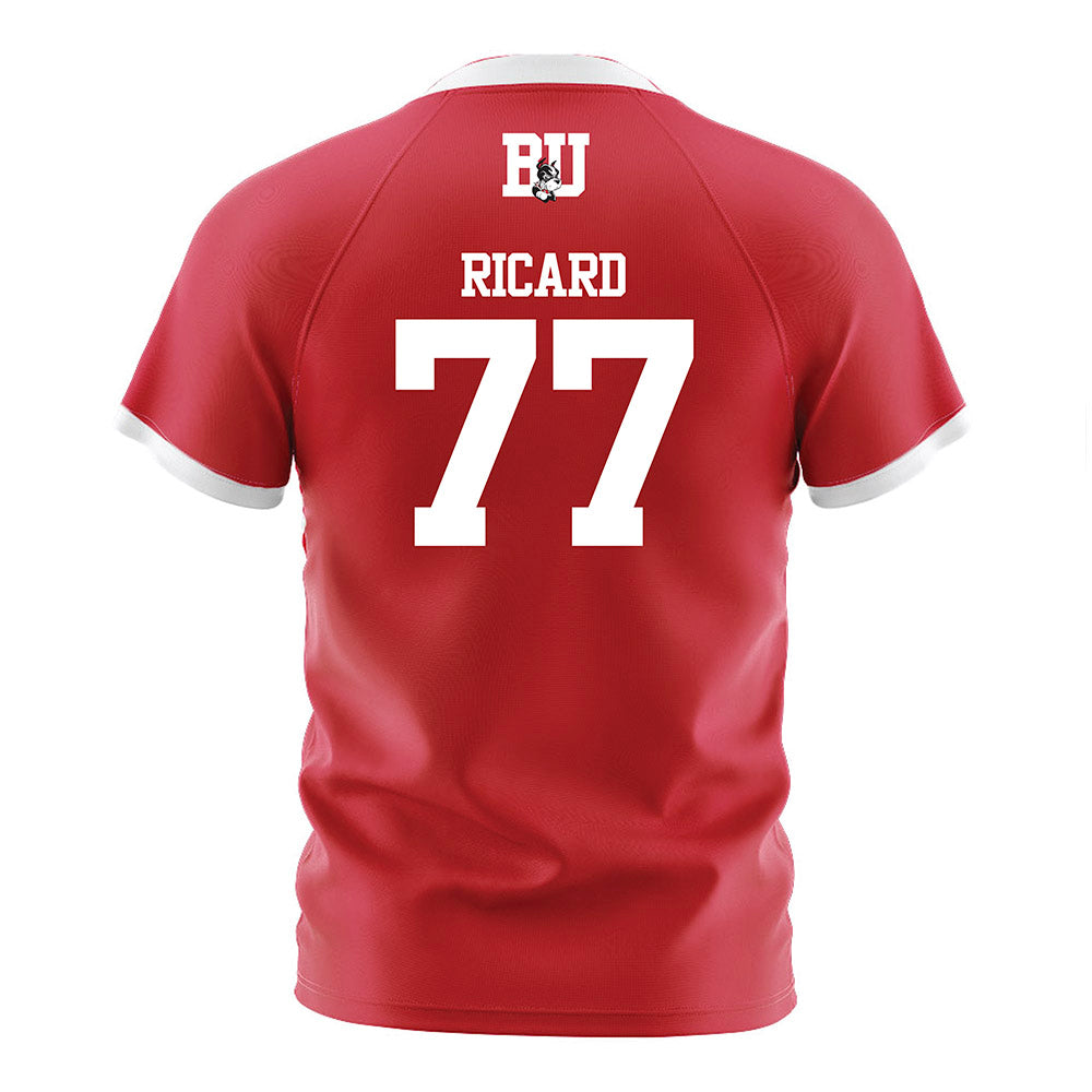BU - NCAA Softball : Kasey Ricard - Red Soccer Jersey-1